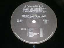 Carica l'immagine nel visualizzatore di Gallery, Mario Lanza, Ray Sinatra And His Orchestra : Live With The Ray Sinatra Orchestra (LP, Comp, Mono, RE)