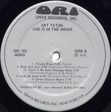 Carica l'immagine nel visualizzatore di Gallery, Art Tatum : God Is In The House (LP, Album, Mono)