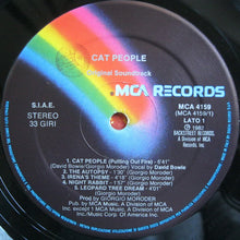 Carica l'immagine nel visualizzatore di Gallery, Giorgio Moroder : Cat People (Original Soundtrack) (LP, Album)