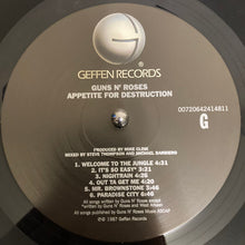 Carica l'immagine nel visualizzatore di Gallery, Guns N' Roses : Appetite For Destruction (LP, Album, RE)