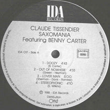 Carica l'immagine nel visualizzatore di Gallery, Claude Tissendier / Saxomania Featuring Benny Carter : Featuring Benny Carter (LP, Album)