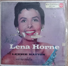Carica l'immagine nel visualizzatore di Gallery, Lena Horne, Lennie Hayton And His Orchestra : It's Love (LP, Album, Mono)