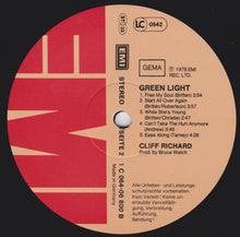 Carica l'immagine nel visualizzatore di Gallery, Cliff Richard : Green Light (LP, Album)