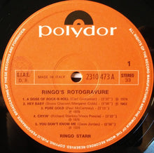 Carica l'immagine nel visualizzatore di Gallery, Ringo Starr : Ringo's Rotogravure (LP, Album, Gat)