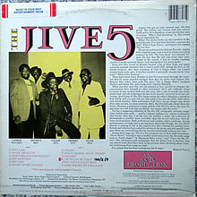 Carica l'immagine nel visualizzatore di Gallery, The Jive Five Featuring Eugene Pitt : Here We Are! (LP, Album)