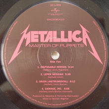 Carica l'immagine nel visualizzatore di Gallery, Metallica : Master Of Puppets (LP, Album, RE, RM)