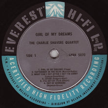Carica l'immagine nel visualizzatore di Gallery, The Charlie Shavers Quartet : Girl Of My Dreams (LP, Album, Mono)