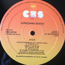 Carica l'immagine nel visualizzatore di Gallery, Loredana Bertè : Jazz (LP, Album)