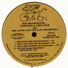 Carica l'immagine nel visualizzatore di Gallery, Mel Lewis And The Jazz Orchestra : Bob Brookmeyer - Composer & Arranger (LP, Album)