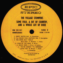 Carica l'immagine nel visualizzatore di Gallery, The Village Stompers : Some Folk, A Bit Of Country And A Whole Lot Of Dixie (LP, Album, Pit)