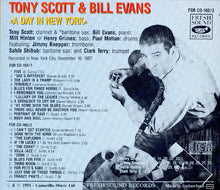 Carica l'immagine nel visualizzatore di Gallery, Tony Scott (2) & Bill Evans : A Day In New York (2xCD, Comp)