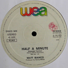 Carica l'immagine nel visualizzatore di Gallery, Matt Bianco : Half A Minute (12")