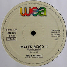 Carica l'immagine nel visualizzatore di Gallery, Matt Bianco : Half A Minute (12")