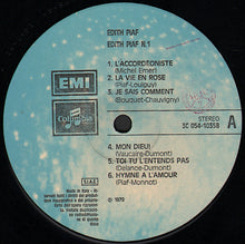 Carica l'immagine nel visualizzatore di Gallery, Edith Piaf : Edith Piaf N. 1 (LP, Comp)