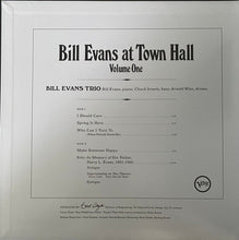 Carica l'immagine nel visualizzatore di Gallery, Bill Evans Trio* : Bill Evans At Town Hall (Volume One) (LP, Album, RE, 180)
