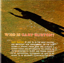 Carica l'immagine nel visualizzatore di Gallery, Gary Burton : Who Is Gary Burton? (CD, Album, RE)