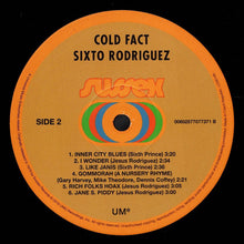 Carica l'immagine nel visualizzatore di Gallery, Sixto Rodriguez : Cold Fact (LP, Album, RE)