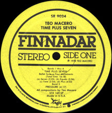 Carica l'immagine nel visualizzatore di Gallery, Teo Macero : Time Plus Seven (LP, Album, Comp)