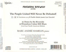 Carica l'immagine nel visualizzatore di Gallery, Frederic Rzewski - Marc-André Hamelin : The People United Will Never Be Defeated! (CD, Album)