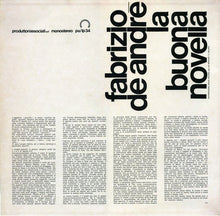 Carica l'immagine nel visualizzatore di Gallery, Fabrizio De André : La Buona Novella (LP, Album)