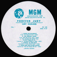 Carica l'immagine nel visualizzatore di Gallery, Judy Garland : Forever Judy (LP, Comp, Ltd)