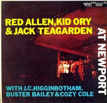 Carica l'immagine nel visualizzatore di Gallery, Henry "Red" Allen With Kid Ory And Jack Teagarden : At Newport (LP, Album)