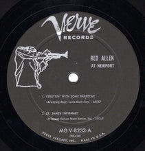 Carica l'immagine nel visualizzatore di Gallery, Henry "Red" Allen With Kid Ory And Jack Teagarden : At Newport (LP, Album)