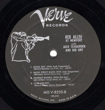 Carica l'immagine nel visualizzatore di Gallery, Henry "Red" Allen With Kid Ory And Jack Teagarden : At Newport (LP, Album)