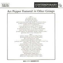 Carica l'immagine nel visualizzatore di Gallery, Art Pepper : Featured In Other Groups (2xCD, Comp, RM)