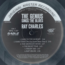 Carica l'immagine nel visualizzatore di Gallery, Ray Charles : The Genius Sings The Blues (LP, Album, Mono, Ltd, Num, RE, RM, 180)