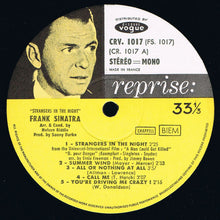 Carica l'immagine nel visualizzatore di Gallery, Frank Sinatra Arranged And Conducted By Nelson Riddle : Strangers In The Night (LP, Album)