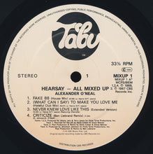 Carica l'immagine nel visualizzatore di Gallery, Alexander O'Neal : Hearsay - All Mixed Up (LP, Album)