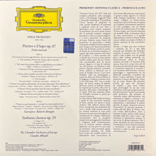 Carica l'immagine nel visualizzatore di Gallery, Sergei Prokofiev, The Chamber Orchestra Of Europe, Claudio Abbado : Pierino E Il Lupo - Sinfonia Classica (LP, 180)