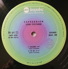 Carica l'immagine nel visualizzatore di Gallery, John Coltrane : Expression (LP, Album, RE)