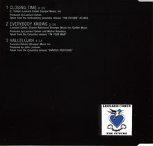 Carica l'immagine nel visualizzatore di Gallery, Leonard Cohen : Closing Time (Busted In The Blinding Lights Of) (CD, Single)