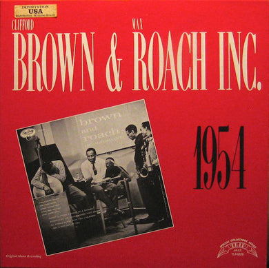 Brown & Roach Inc.* : Brown & Roach Inc. - 1954 (LP, Album, Mono, RE)