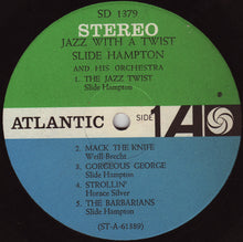 Carica l'immagine nel visualizzatore di Gallery, Slide Hampton : Jazz With A Twist (LP, Album)