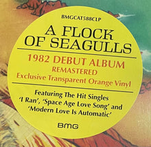 Carica l'immagine nel visualizzatore di Gallery, A Flock Of Seagulls : A Flock Of Seagulls (LP, Album, Ltd, RE, RM, Ora)