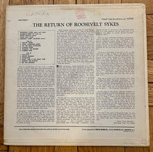 Carica l'immagine nel visualizzatore di Gallery, Roosevelt Sykes : The Return Of Roosevelt Sykes (LP, Mono)