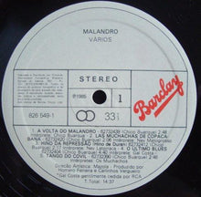Carica l'immagine nel visualizzatore di Gallery, Various : Chico Buarque Apresenta Malandro (LP, Album)