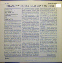 Carica l'immagine nel visualizzatore di Gallery, The Miles Davis Quintet : Steamin' With The Miles Davis Quintet (LP, Album, Mono, RE)