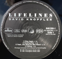 Carica l'immagine nel visualizzatore di Gallery, David Knopfler : Lifelines (LP, Album)