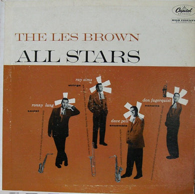 Ronny Lang Saxtet / Ray Sims Strings* / Dave Pell Ensemble / Don Fagerquist Nonette : The Les Brown All Stars (LP, Album)