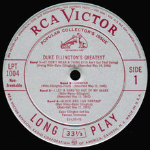 Carica l'immagine nel visualizzatore di Gallery, Duke Ellington : Duke Ellington's Greatest (LP, Comp, Mono)