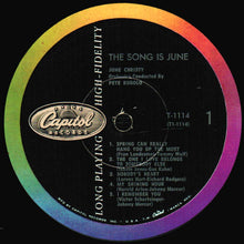 Carica l'immagine nel visualizzatore di Gallery, June Christy : The Song Is June! (LP, Album, Mono, Scr)
