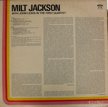 Carica l'immagine nel visualizzatore di Gallery, Milt Jackson With John Lewis (2) : In The First Quartet (LP, Album, RE)