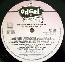Carica l'immagine nel visualizzatore di Gallery, Various : Carnival Time! (The Best Of Ric Records Volume One) (LP, Comp)