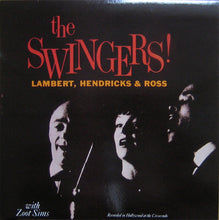 Carica l'immagine nel visualizzatore di Gallery, Lambert, Hendricks & Ross With Zoot Sims : The Swingers! (LP, Album, RE)