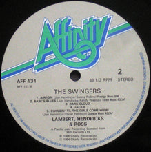 Carica l'immagine nel visualizzatore di Gallery, Lambert, Hendricks & Ross With Zoot Sims : The Swingers! (LP, Album, RE)