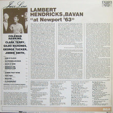 Carica l'immagine nel visualizzatore di Gallery, Lambert, Hendricks & Bavan : At Newport '63 (LP, Album, RE)